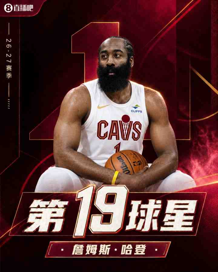 『吧友评选』NBA新赛季No.19球星：詹姆斯·哈登